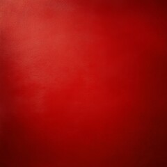 Poster - Abstract Close-Up of Rich Red Leather Surface with Subtle Textural Variations and a Smooth Gradient Light