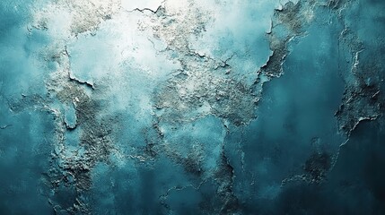 Wall Mural - elegant light blue colored low contrast pale concrete textured background, offering a subtle and sop