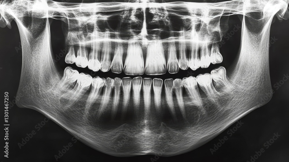 Comprehensive Panoramic X-Ray of Teeth for Dental Radiography Analysis ...