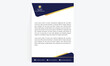 © Anika - letter head abstract  style letterhead template design