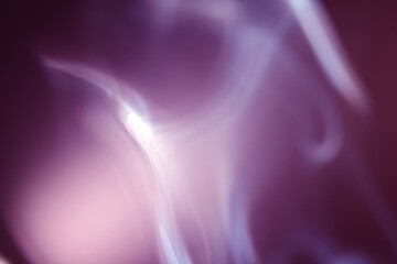 Wall Mural - macro shot of smoke swirl in the air as background