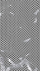 Wall Mural - abstract background illustration - black and white dotted pattern