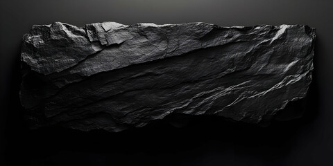 Wall Mural - 3d render dark rock abstract background illustration