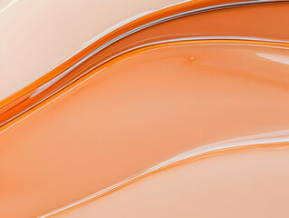 Wall Mural - abstract background illustration- orange and peach swirls