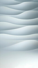 Wall Mural - abstract background - flowing gray waves 3d illustration