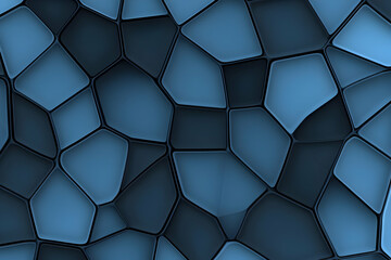 Wall Mural - 3d abstract background blue texture pattern design illustration