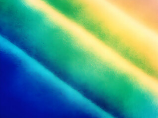 Wall Mural - abstract background illustration - blue, green, yellow gradient