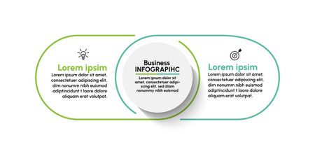 Wall Mural - business data visualization. timeline infographic icons designed for abstract background template