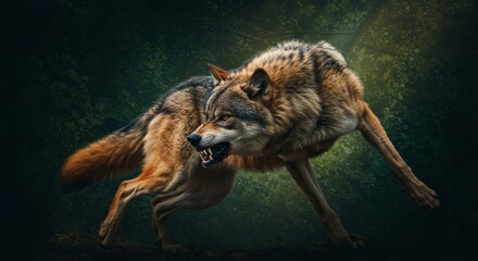 wild life animal in action