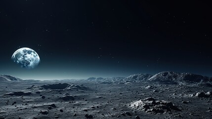 moon surface environment