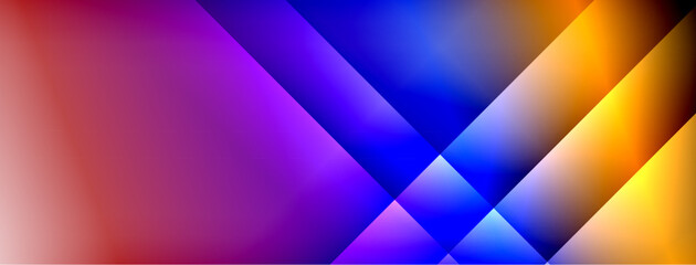 Wall Mural - colorful gradient with lines made of shadow and light. creative background