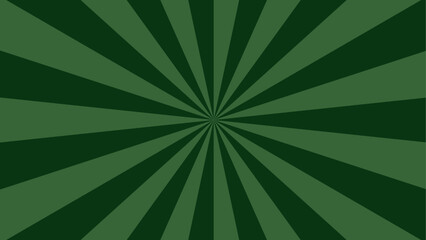 Fototapete - Abstract Spiral sunburst background. Colorful sun rays sunburst pattern. Green swirling radial pattern with curve. Sun rays Retro vintage style. Funky ray elements, circle with Monochrome Hypnotic