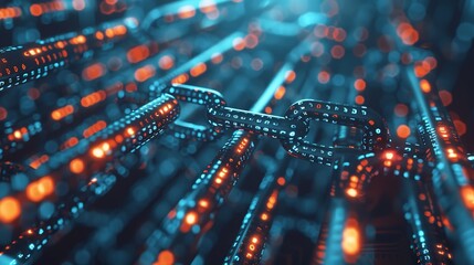 Binary Data Stream: Digital Code and Information Flow


