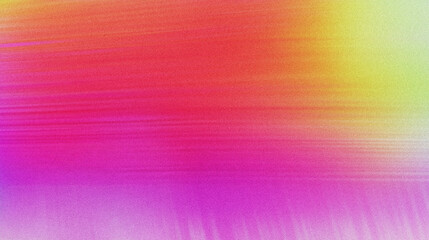 Aufkleber - Abstract Gradient Background in Vibrant Shades of Pink, Yellow, and Orange for Modern Design Projects with a grainy gradient abstract noise texture Background banner wallpaper backdrop