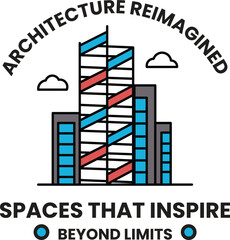 Wall Mural - architecture reimagined spaces that inspire beyond limits