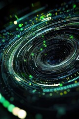 Futuristic trends in green technology visualized dynamically.