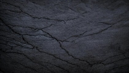 Aufkleber - dark textured slate stone background with natural cracks, rough surface pattern, and subtle linear structure for design and mockup

