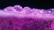 © annetdebar - Vibrant texture of grape soda bubbles for refreshing summer designs