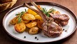 © l1gend - lamb chops with potatoes