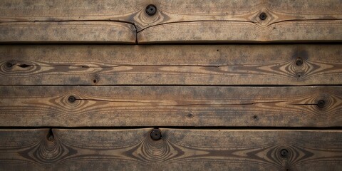 Aufkleber - Rustic Weathered Wooden Planks Showing Natural Grain and Texture, Ideal for Backgrounds and Design Projects