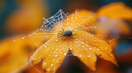 spider on web
