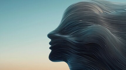 Wall Mural - business-ready abstract white background with gentle wave motion and a minimalist style.