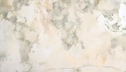 Fototapete - aged textured beige marble surface with organic cracks and subtle veins for background, digital art, and design projects

