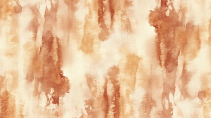 Wall Mural - watercolor background with a tie-dye pattern in sepia tones, showcasing the unique texture and patterns on fabric