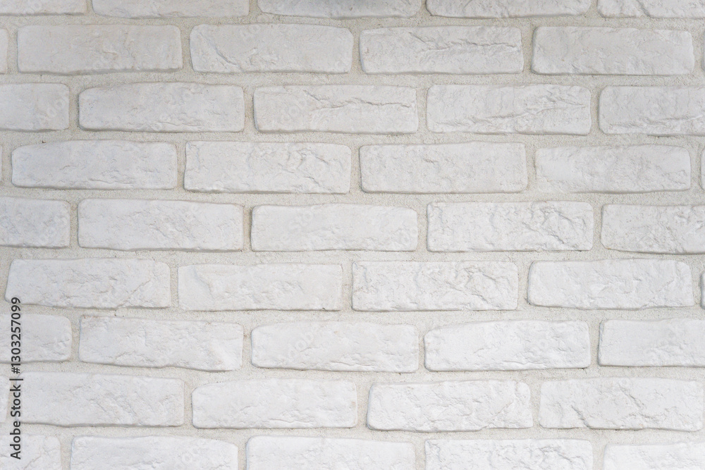 White Brick Wall Texture. Backgrounds for Interior Design. Stock Photo ...