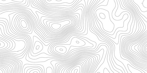 Poster - Topographic map background geographic line map with elevation assignments. Modern design with White background with topographic wavy pattern design. paper texture Imitation of geographical map shades