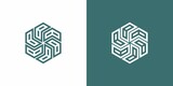 b abstract logo