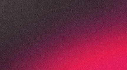 Fototapete - Abstract pink and black gradient background with subtle grain texture
