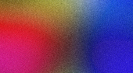 Leinwandbilder - Colorful gradient background featuring noise texture and rgb colors