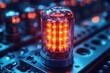© Vii - A detailed shot of a light source on a machine