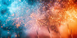 © PixelMinds - Intricate macro shot of fireworks and sparklers against white background for professional use.
