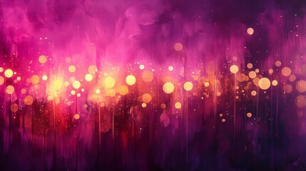 Wall Mural - Abstract artistic image with soft blurry lights and purple shades