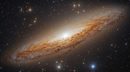 Wall Mural - exploring cosmic wonders outer space astrophotography celestial environment deep-space view galaxy c