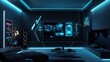 © isrofiyah - Futuristic Smart Home Theater: Immersive Tech Experience