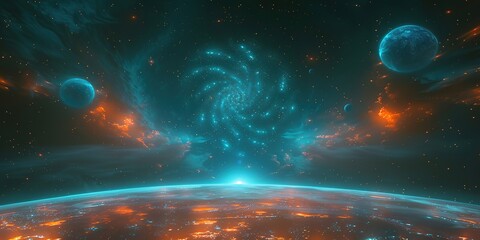 abstract space background