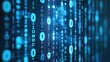 © slamet - Abstract Digital Matrix: Binary Code Flowing in Cyberspace