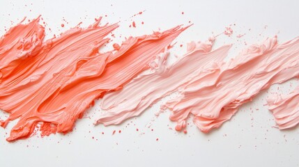 Aufkleber - Palette of vibrant pastel colors arranged on clean background showcasing blending techniques used by artists