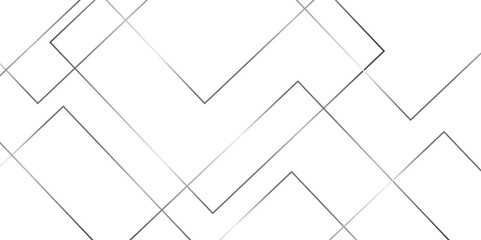 Leinwandbilder - Modern minimal grey square shape background with stoke. abstract futuristic architecture concept with digital geometric gold line for wallpaper, presentation background design, vector illustration.	