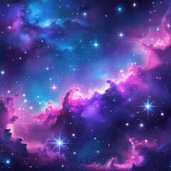 starry night sky
