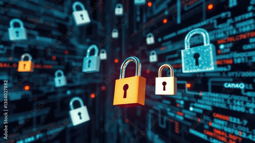 Cyber Security, Digital Data Protection, Privacy Protection, Blockchain Technology