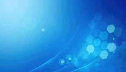 Fototapete - soft blue bokeh abstract background with glowing light circles, dreamy blurred effect for modern design, web, and decor

