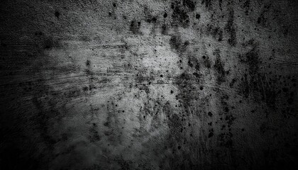 Aufkleber - textured black grunge background with abstract rough scratches and dark spots, perfect for industrial or artistic design

