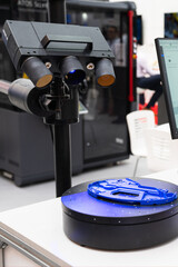 Leinwandbilder - 3D scanner for reverse engineering