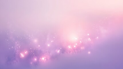 Wall Mural - Soft pastel gradients and misty fog glowing lights forming a tranquil wallpaper