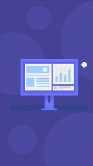 Wall Mural - Website target marketing, Target ad campaign report, Audience target marketing with digital advertising campaign.