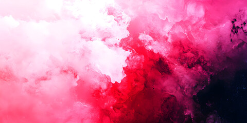 Canvas Print - abstract magenta background with liquid-like movement.